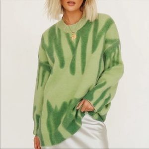 Verge Girl Along the Sidewalk knit sweater